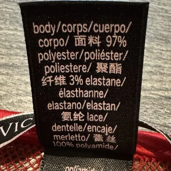 Victorias Secret Chantilly Robe Women XS/S Red Lace Back Satin Kimono Lingerie - Picture 5 of 12